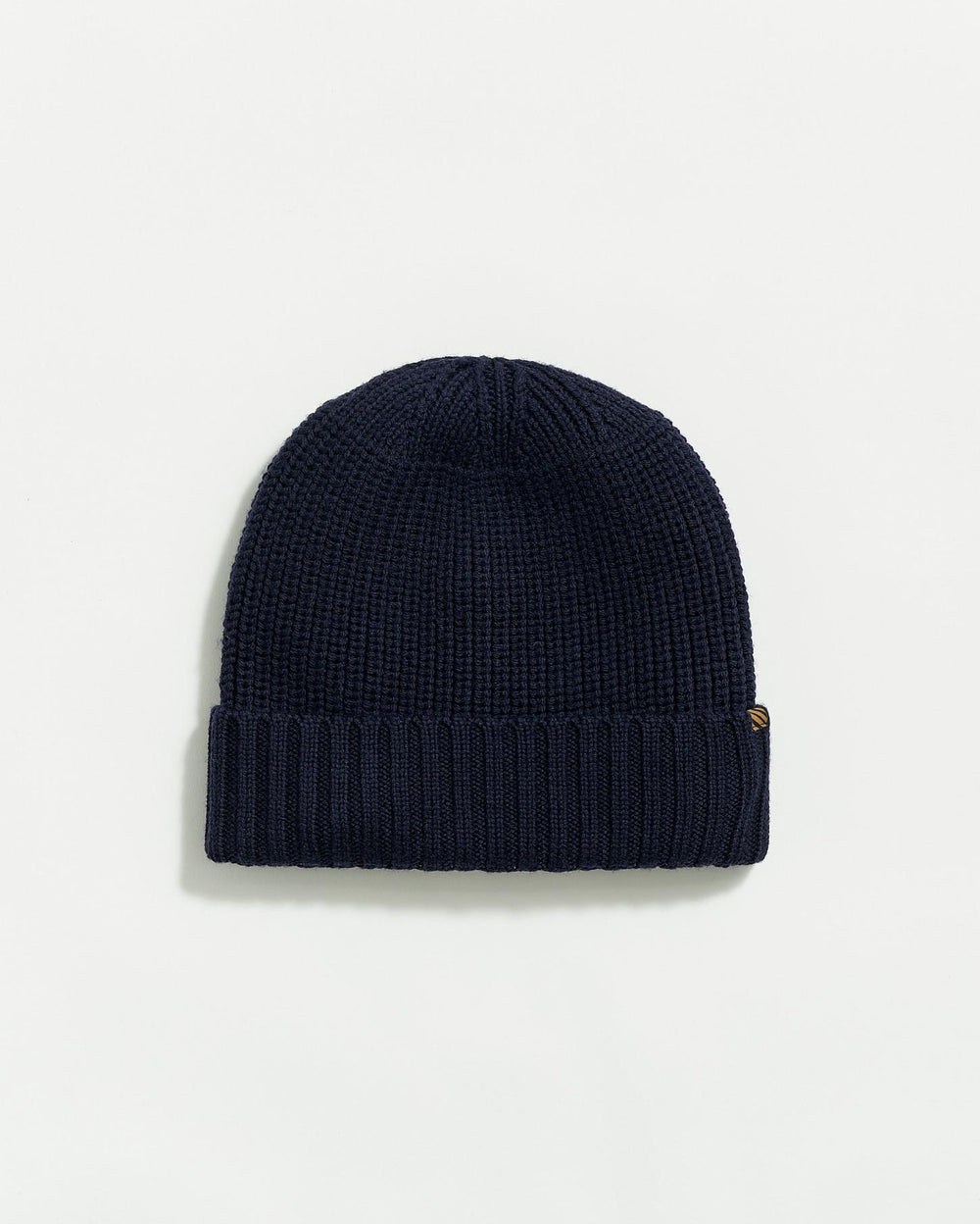 Men Wool Ribbon Beanie Navy | Billy Reid Accessories