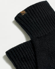 Men Wool Ribbon Gloves Black | Billy Reid Accessories