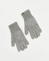 Men Wool Ribbon Gloves Grey | Billy Reid Accessories