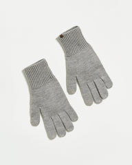 Men Wool Ribbon Gloves Grey | Billy Reid Accessories