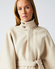 Women Cape Coat Ecru | Billy Reid Jackets & Outerwear