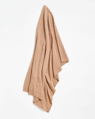 Women Cashmere Sweater Wrap Camel | Billy Reid Accessories