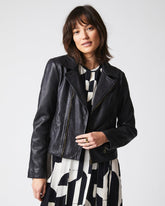 Women Classic Moto Black | Billy Reid Jackets & Outerwear