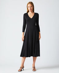 Women Contour Knit Dress Black | Billy Reid Dresses