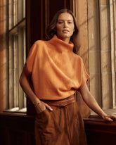 Women Funnel Shell Sweater Ember | Billy Reid Sweaters & Knits