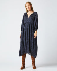 Women Petticoat Dress Navy | Billy Reid Dresses