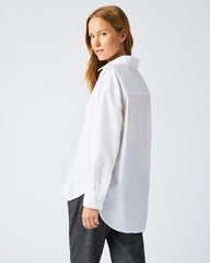 Women The Big Shirt White | Billy Reid Tops