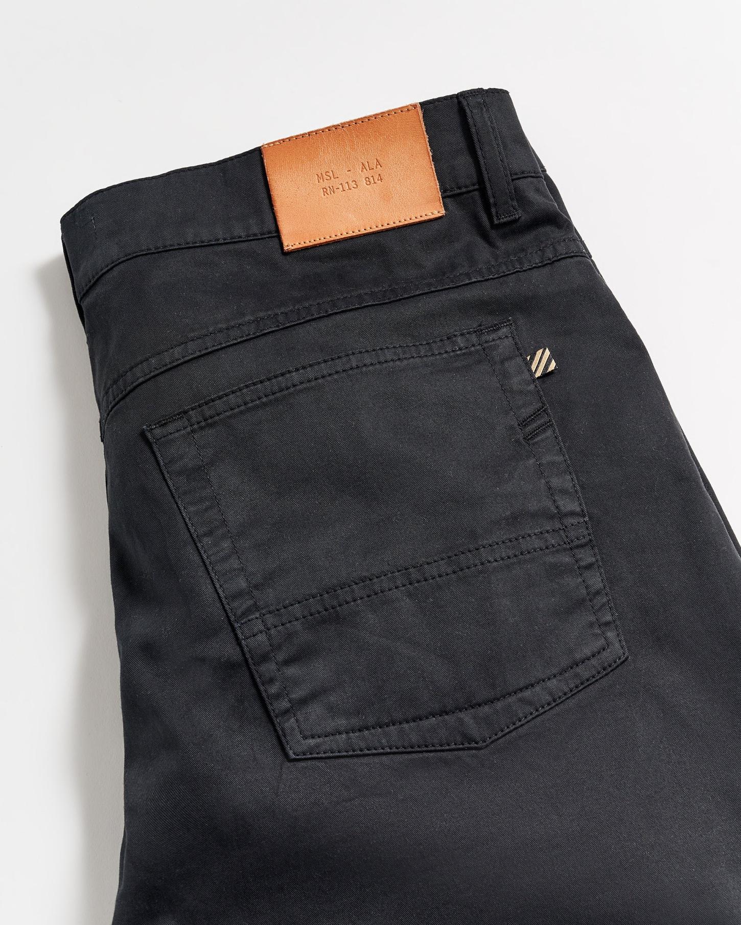 Men 5 Pocket Pant Black | Billy Reid Bottoms