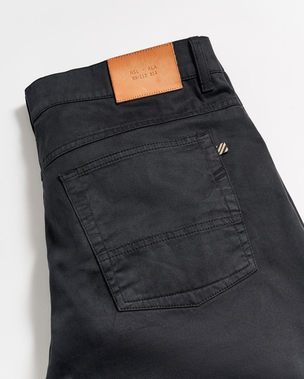 Men 5 Pocket Pant Black | Billy Reid Bottoms