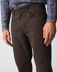 Men 5 Pocket Pant Charcoal | Billy Reid Bottoms