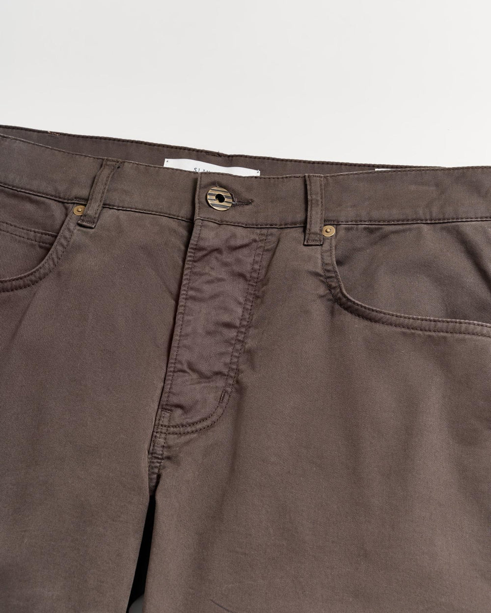 Men 5 Pocket Pant Charcoal | Billy Reid Bottoms