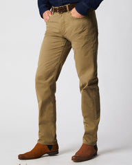 Men 5 Pocket Pant Moss Green | Billy Reid Bottoms