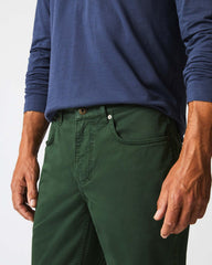 Men 5 Pocket Pant Pine Green | Billy Reid Bottoms