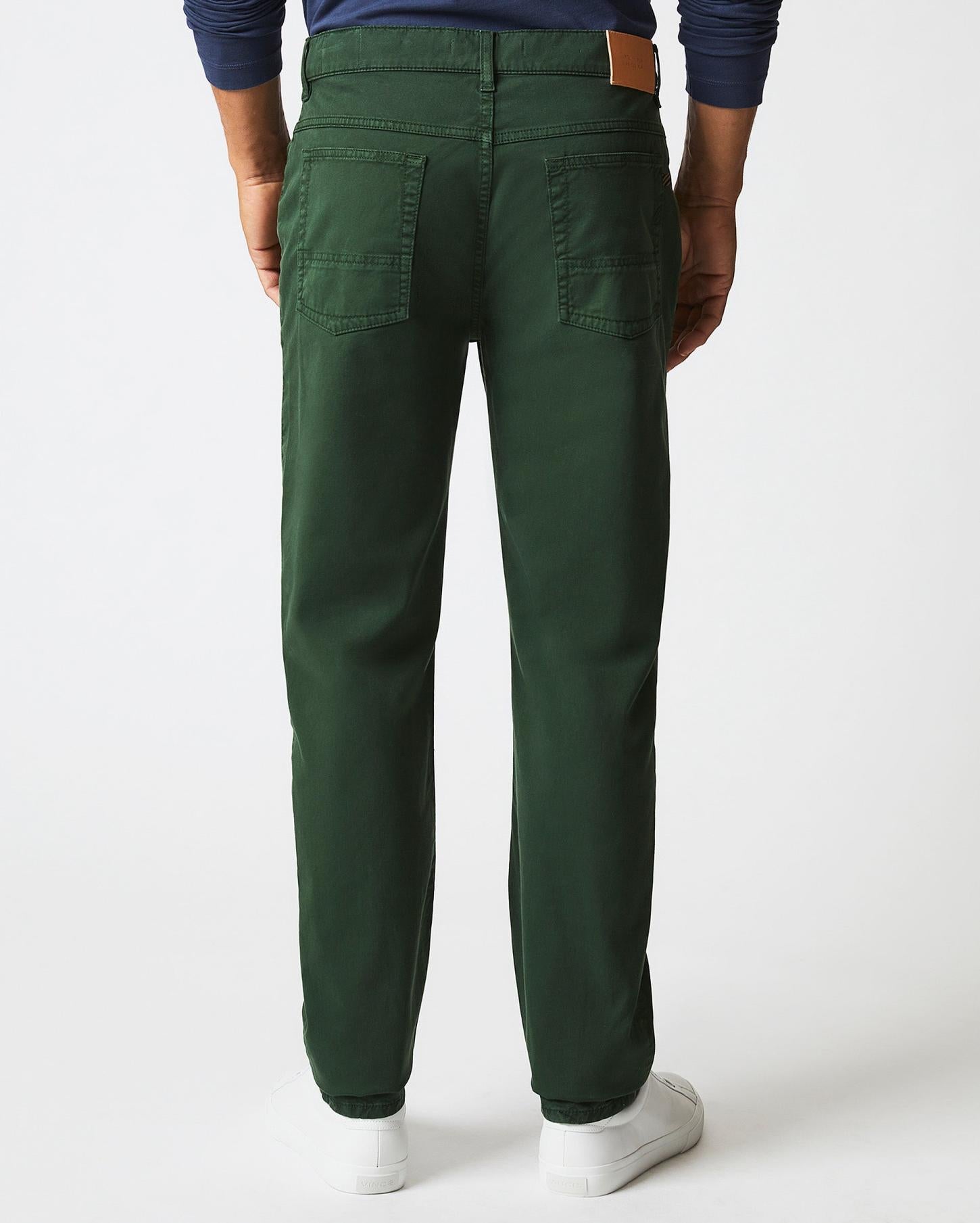 Men 5 Pocket Pant Pine Green | Billy Reid Bottoms