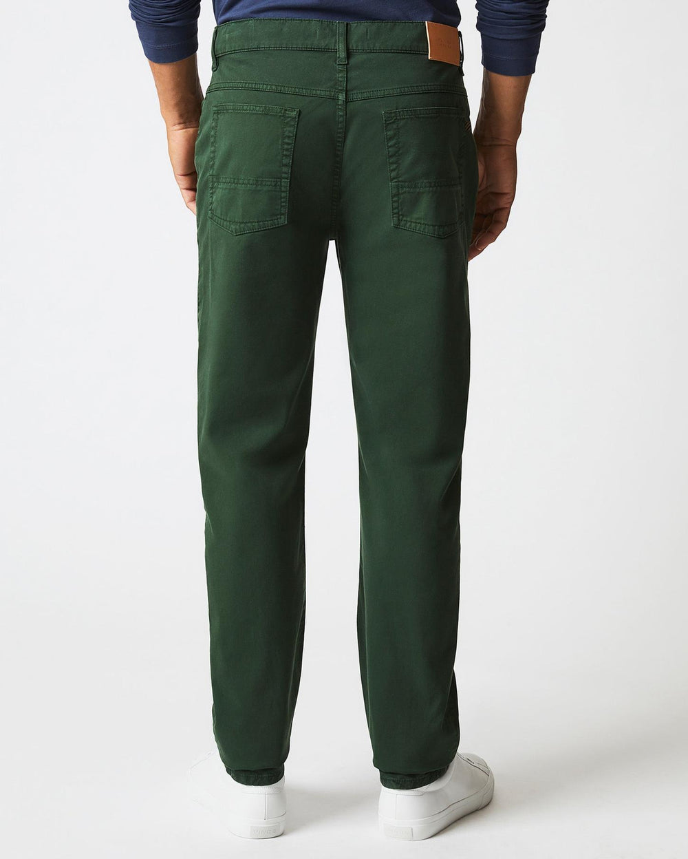 Men 5 Pocket Pant Pine Green | Billy Reid Bottoms