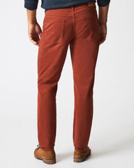 Men 5 Pocket Pant Rust Red | Billy Reid Bottoms