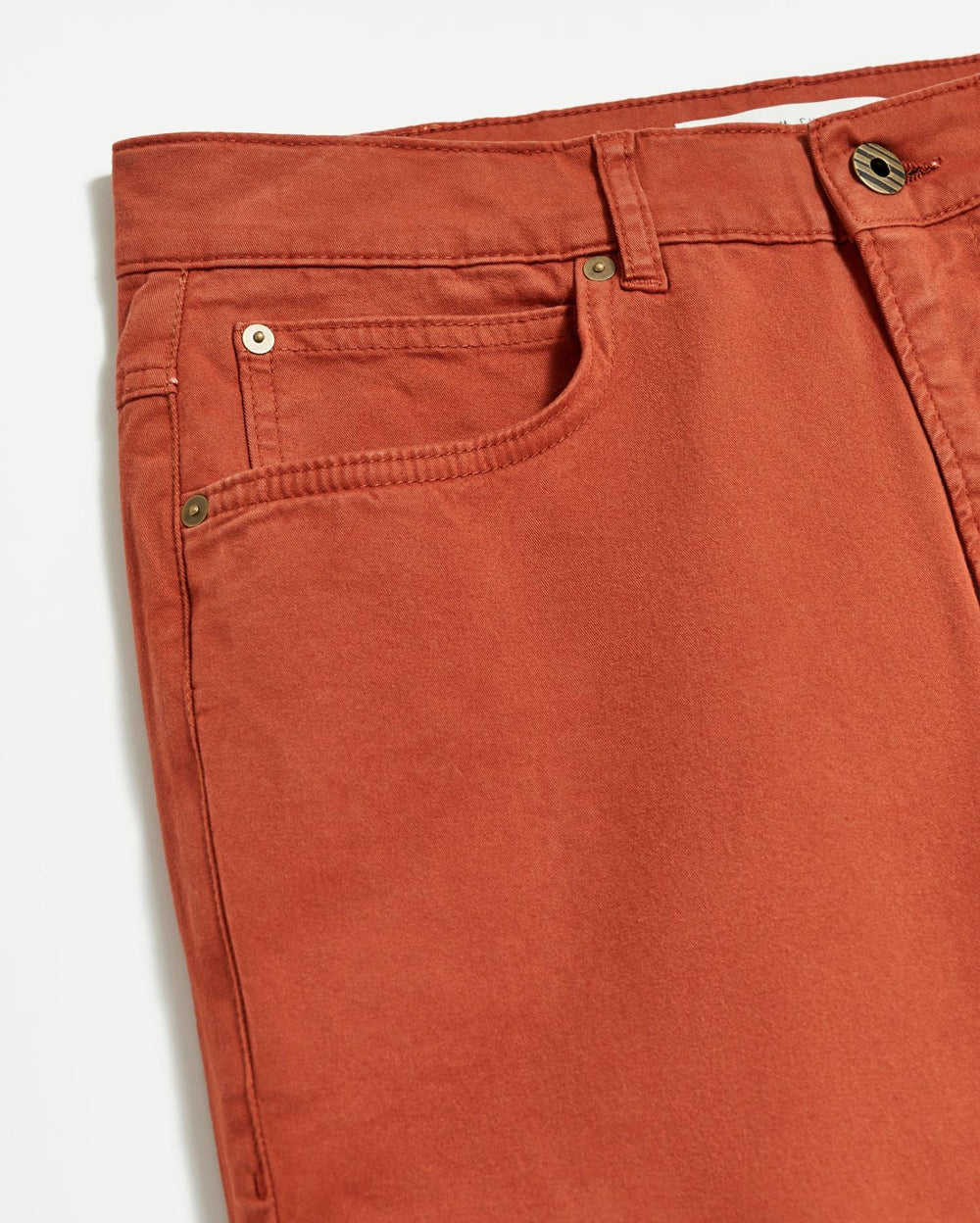 Men 5 Pocket Pant Rust Red | Billy Reid Bottoms