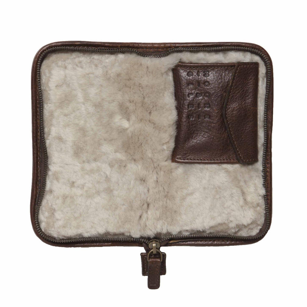 Men Accessories Case Titan Milled Brown | Billy Reid Accessories