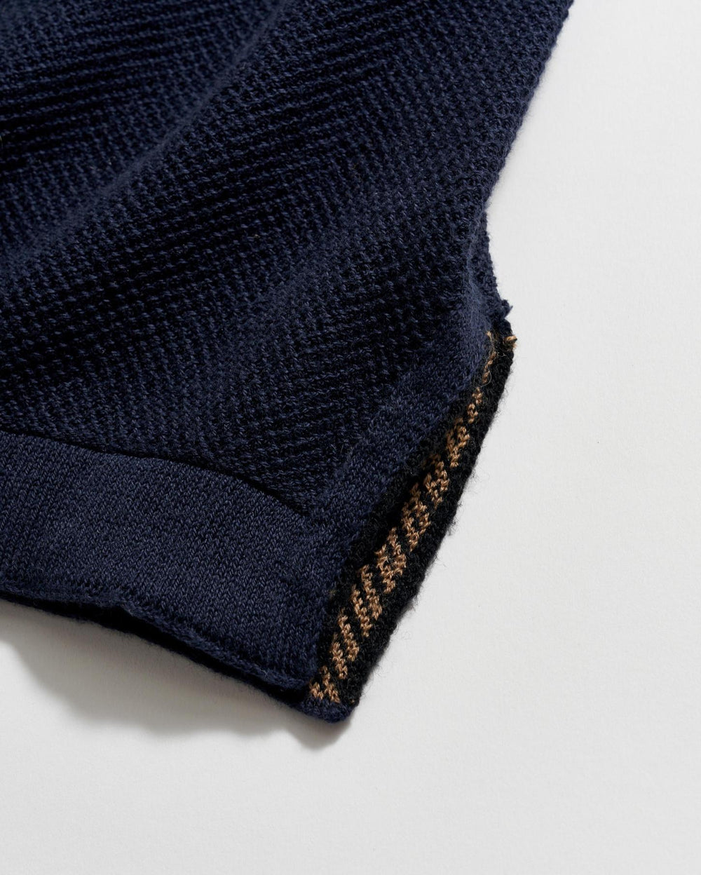 Men American Pique Sweater Polo Navy | Billy Reid Polos, Tees &amp; Henleys