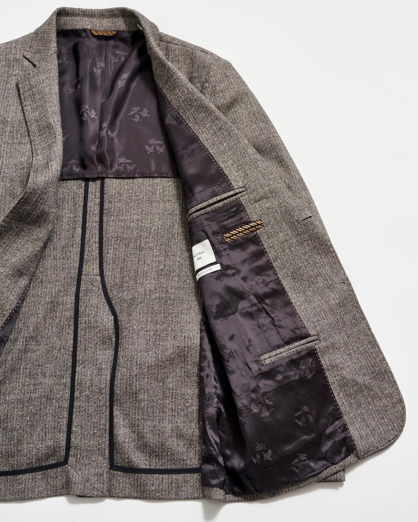 Men Archie Jacket Black/white | Billy Reid Suiting