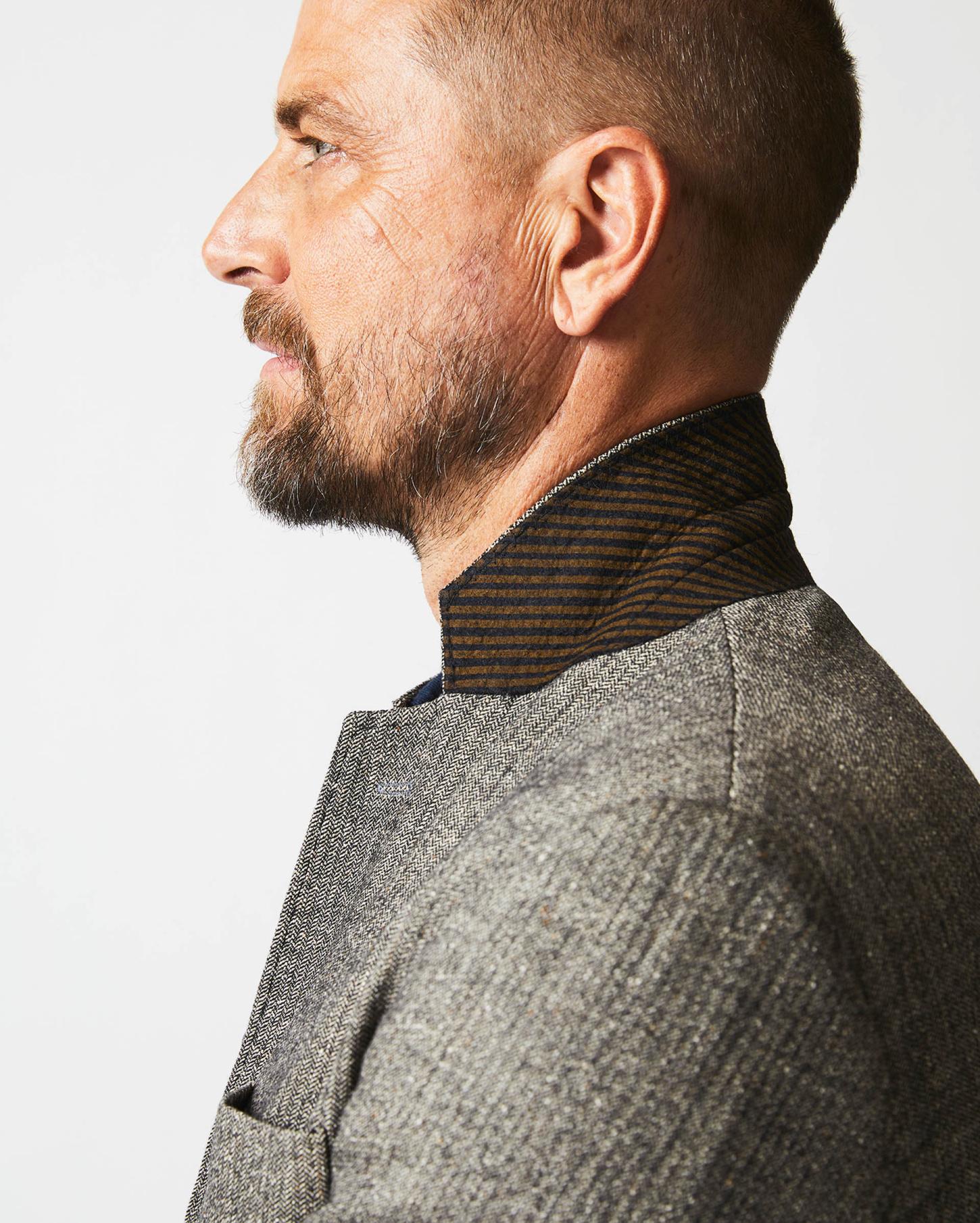 Men Archie Jacket Black/white | Billy Reid Suiting