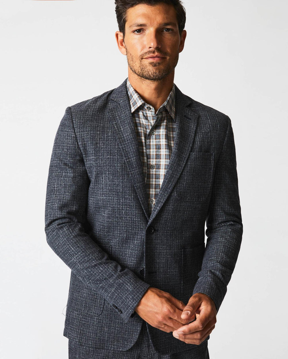 Men Archie Jacket Charcoal | Billy Reid Suiting