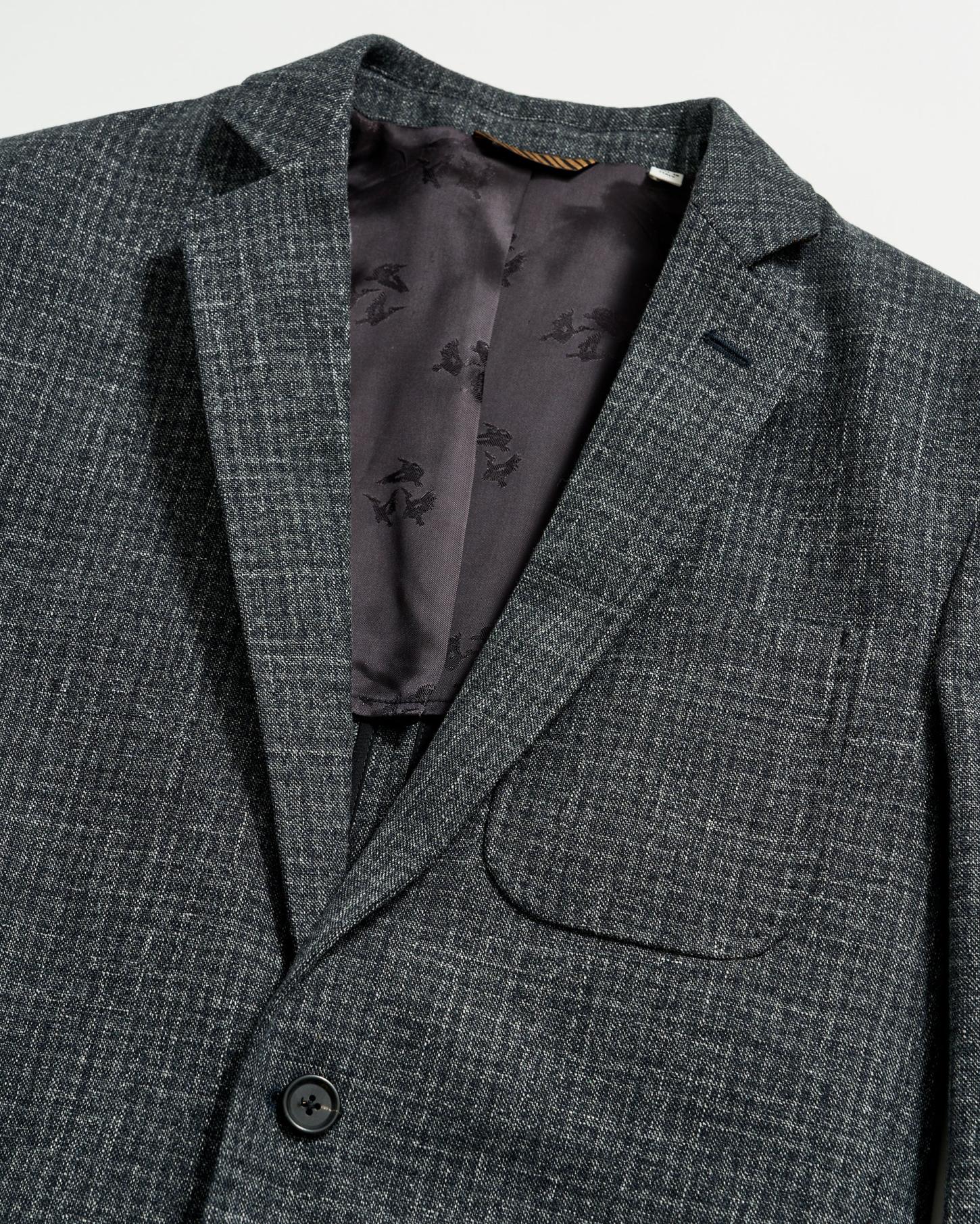 Men Archie Jacket Charcoal | Billy Reid Suiting