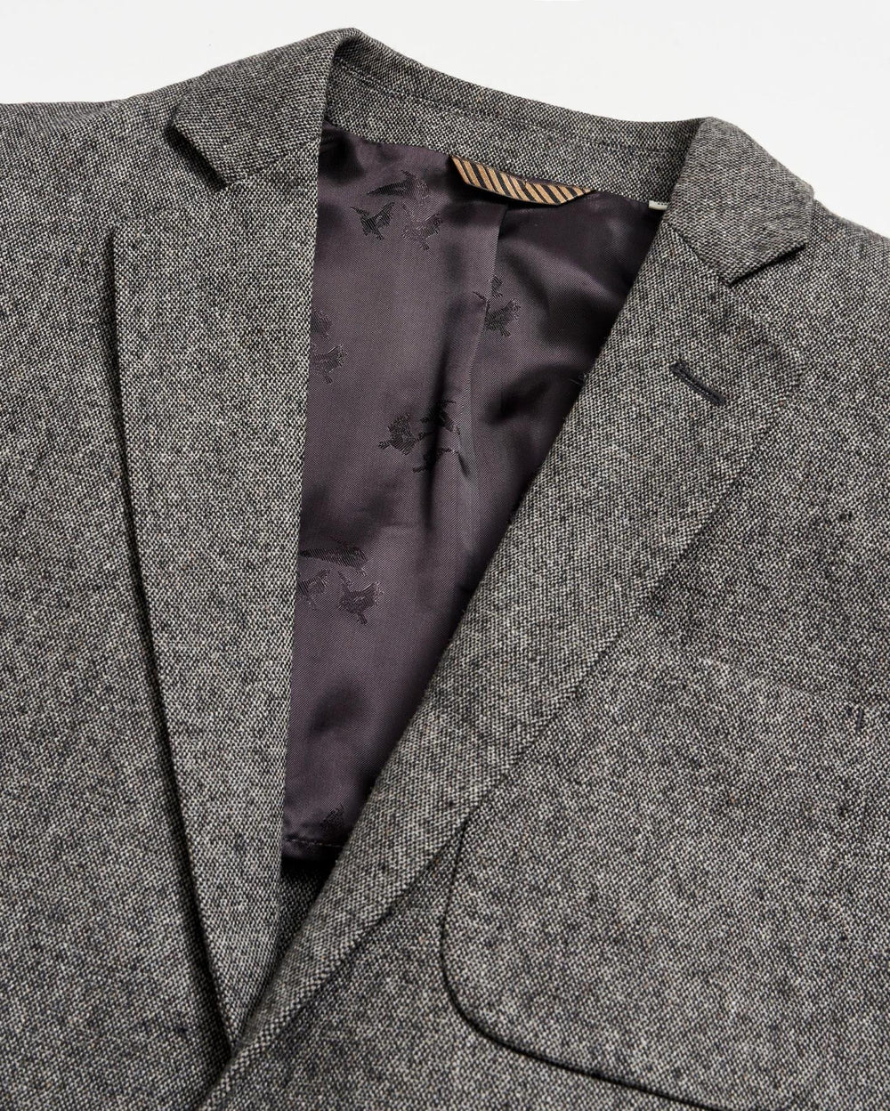 Men Archie Jacket Charcoal Grey | Billy Reid Suiting