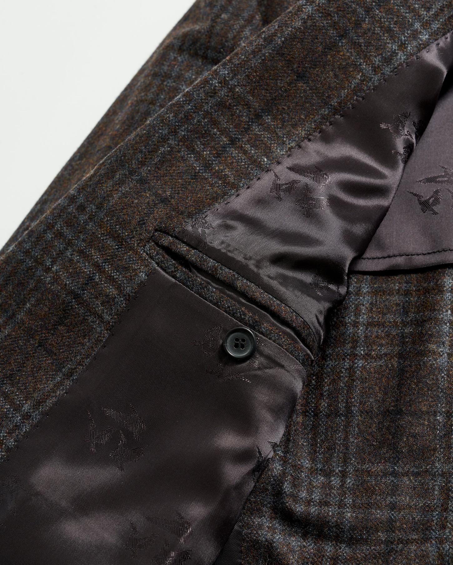 Men Archie Jacket Dark Brown | Billy Reid Suiting