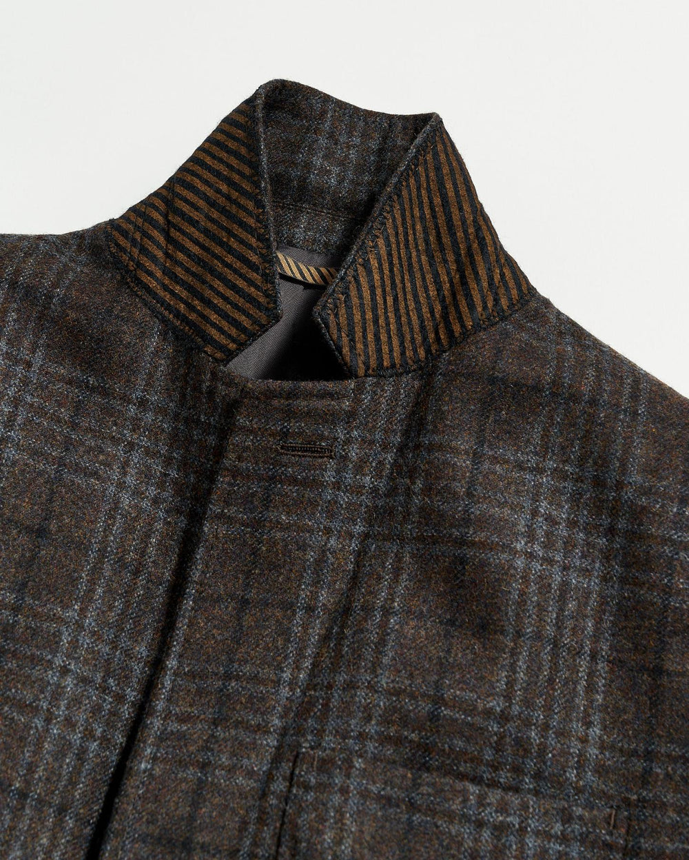 Men Archie Jacket Dark Brown | Billy Reid Suiting