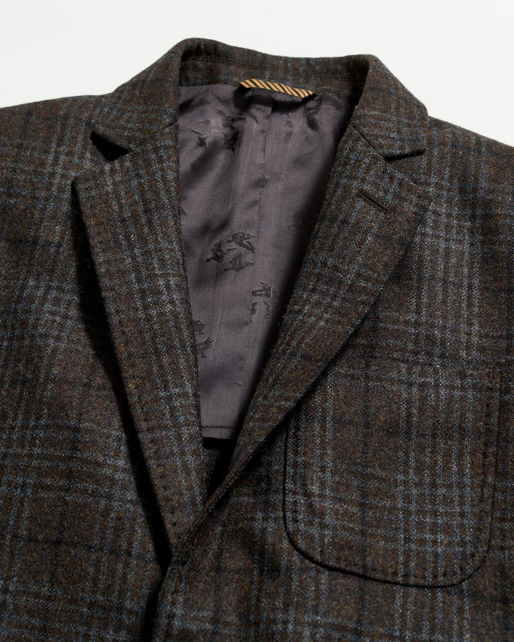 Men Archie Jacket Dark Brown | Billy Reid Suiting
