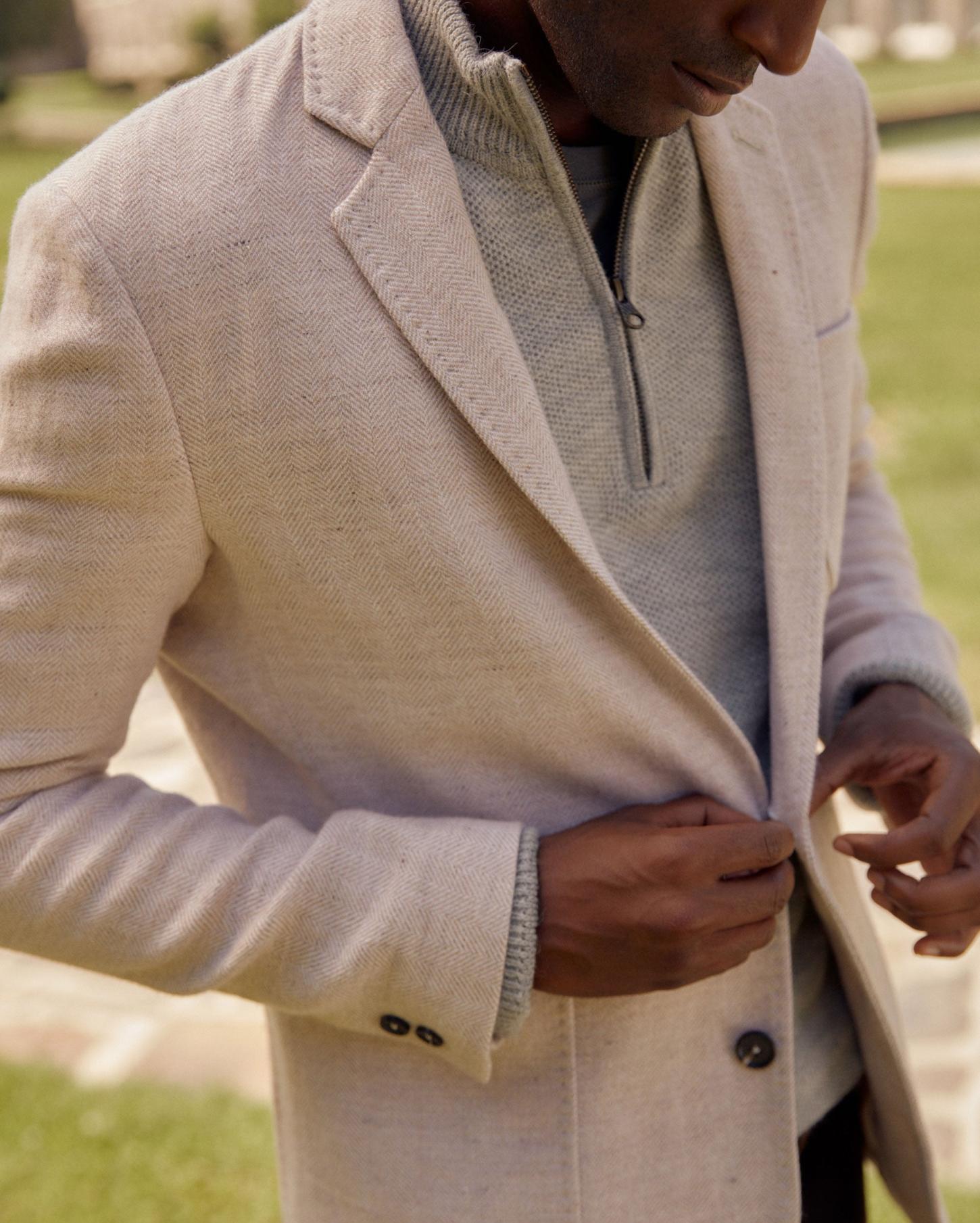 Men Archie Jacket Tan | Billy Reid Suiting