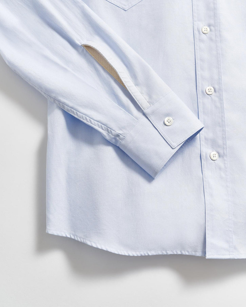 Men Arnie Oxford Shirt Light Grey | Billy Reid Shirting
