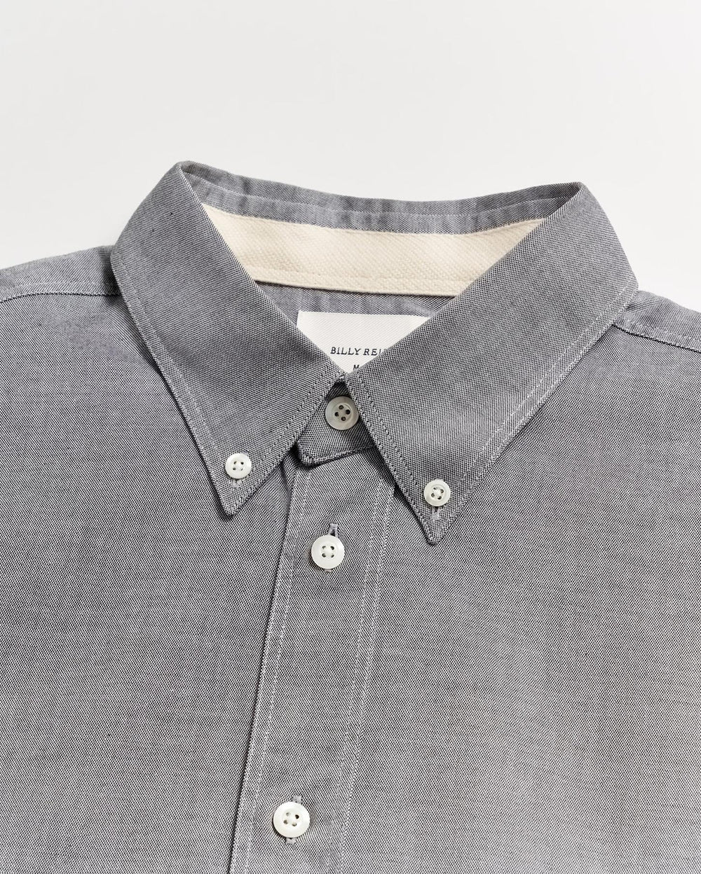 Men Arnie Oxford Shirt Light Grey | Billy Reid Shirting
