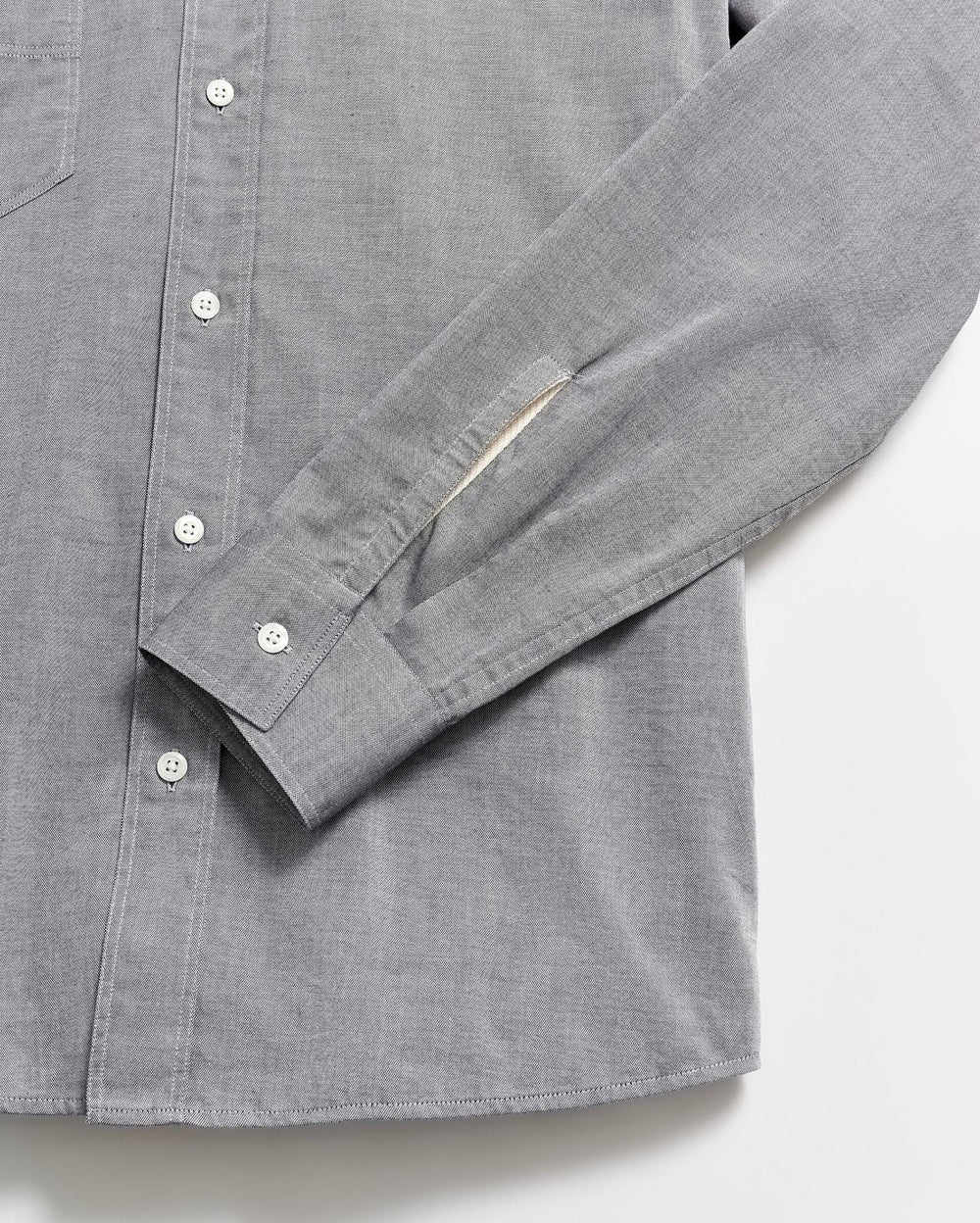 Men Arnie Oxford Shirt Light Grey | Billy Reid Shirting