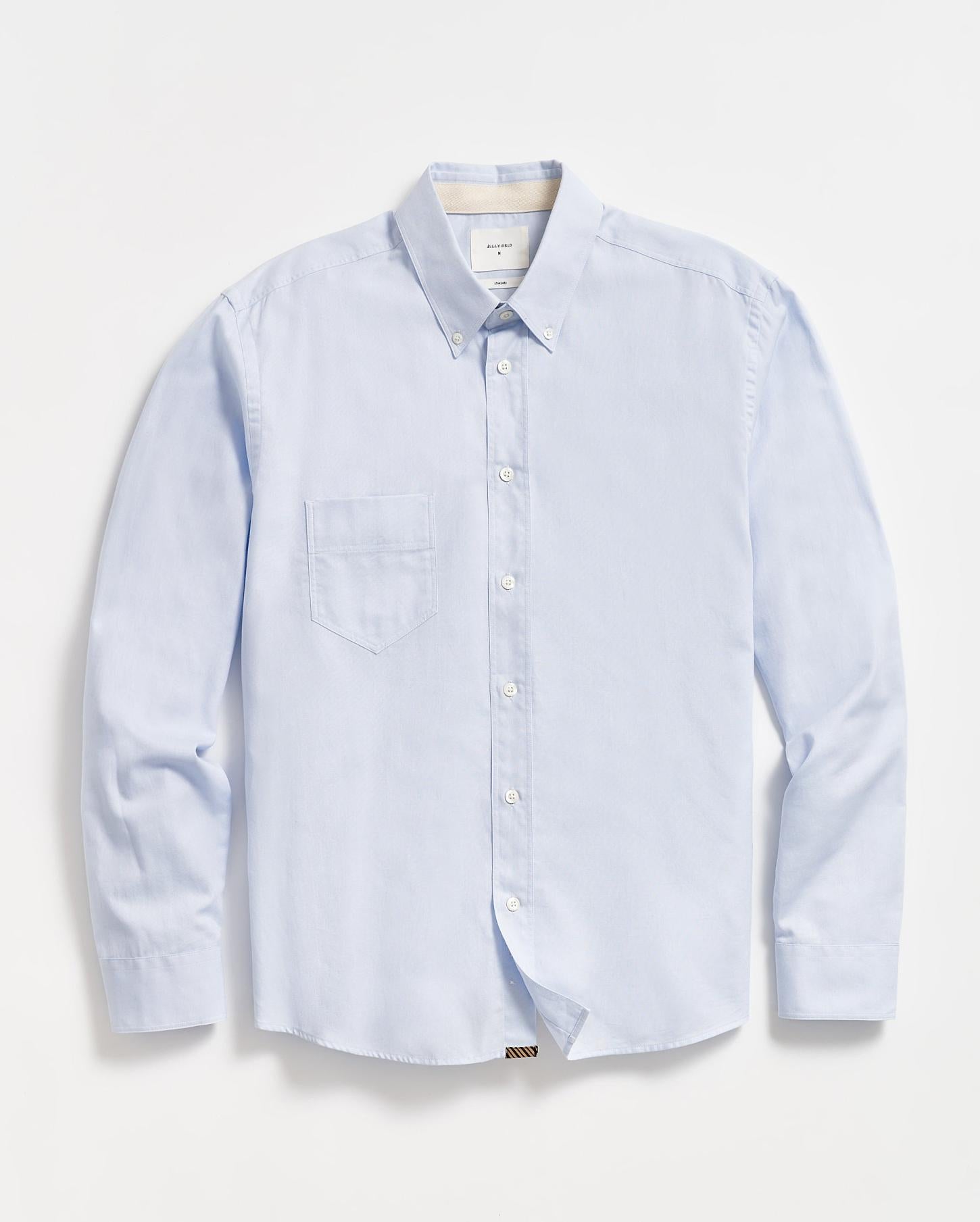 Men Arnie Oxford Shirt Light Grey | Billy Reid Shirting