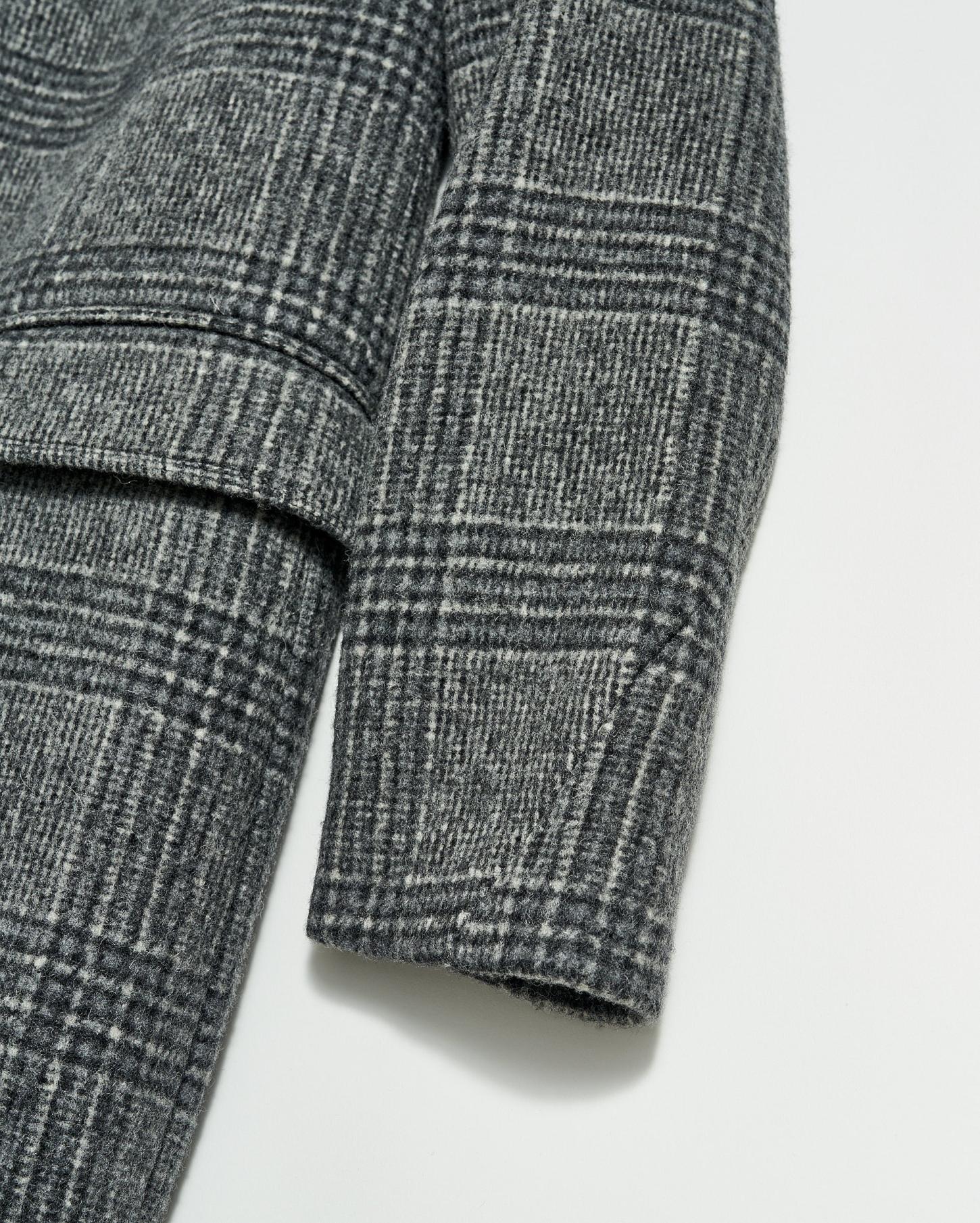 Men Astor Coat Charcoal | Billy Reid Jackets &amp; Outerwear