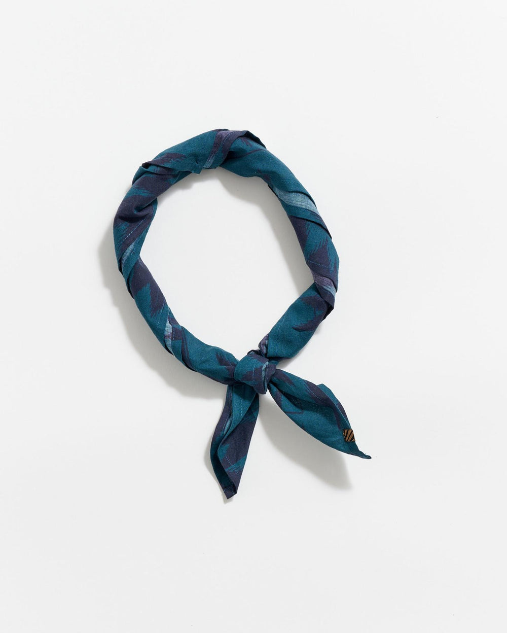 Men Barn Quilt Bandana Blue | Billy Reid Accessories