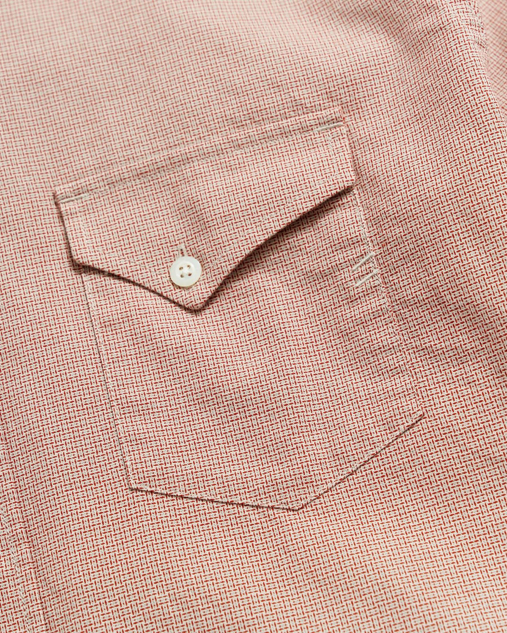 Men Basket Check Western Shirt Natural/red | Billy Reid Shirting