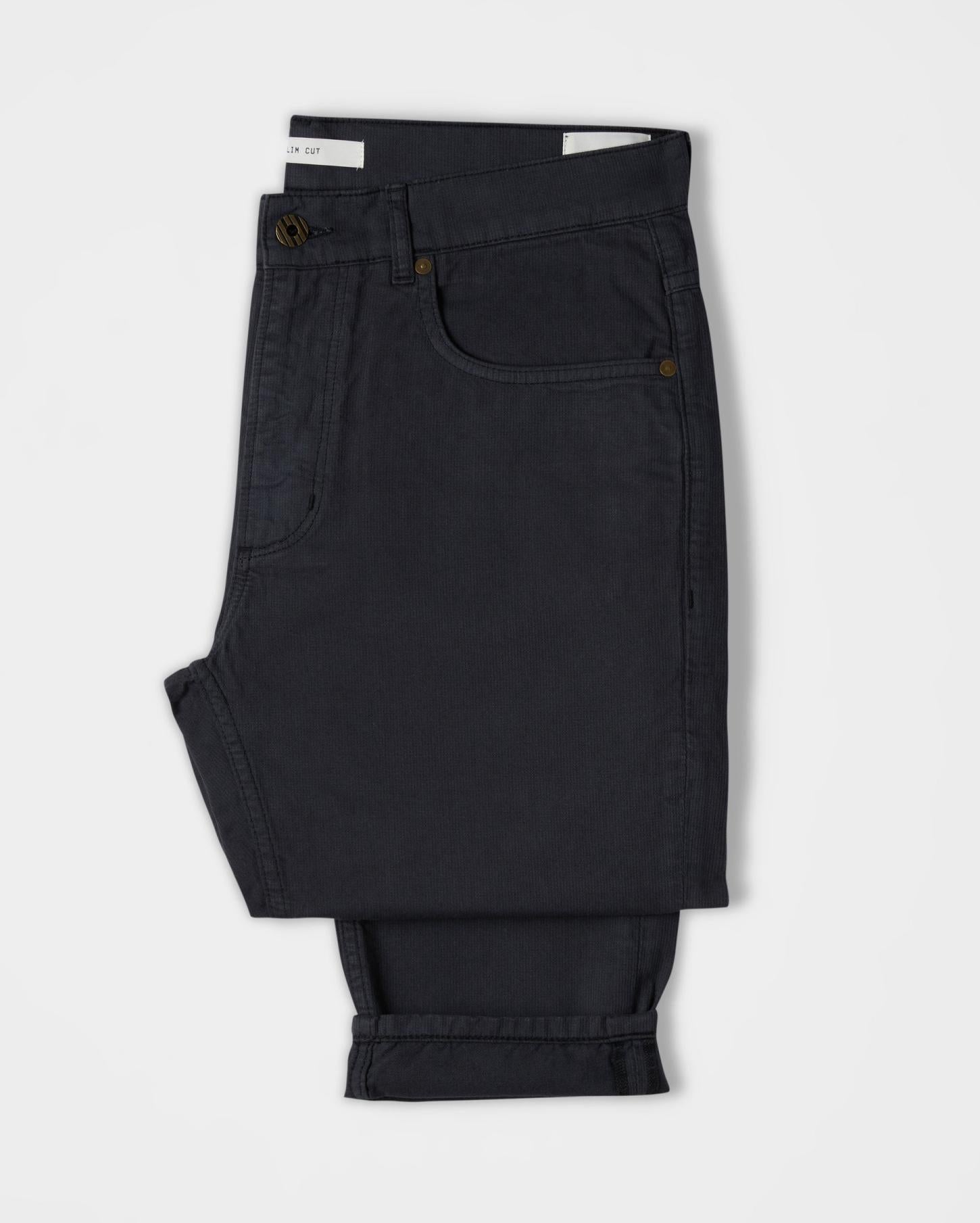 Men Bedford 5 Pocket Pant Navy | Billy Reid Bottoms