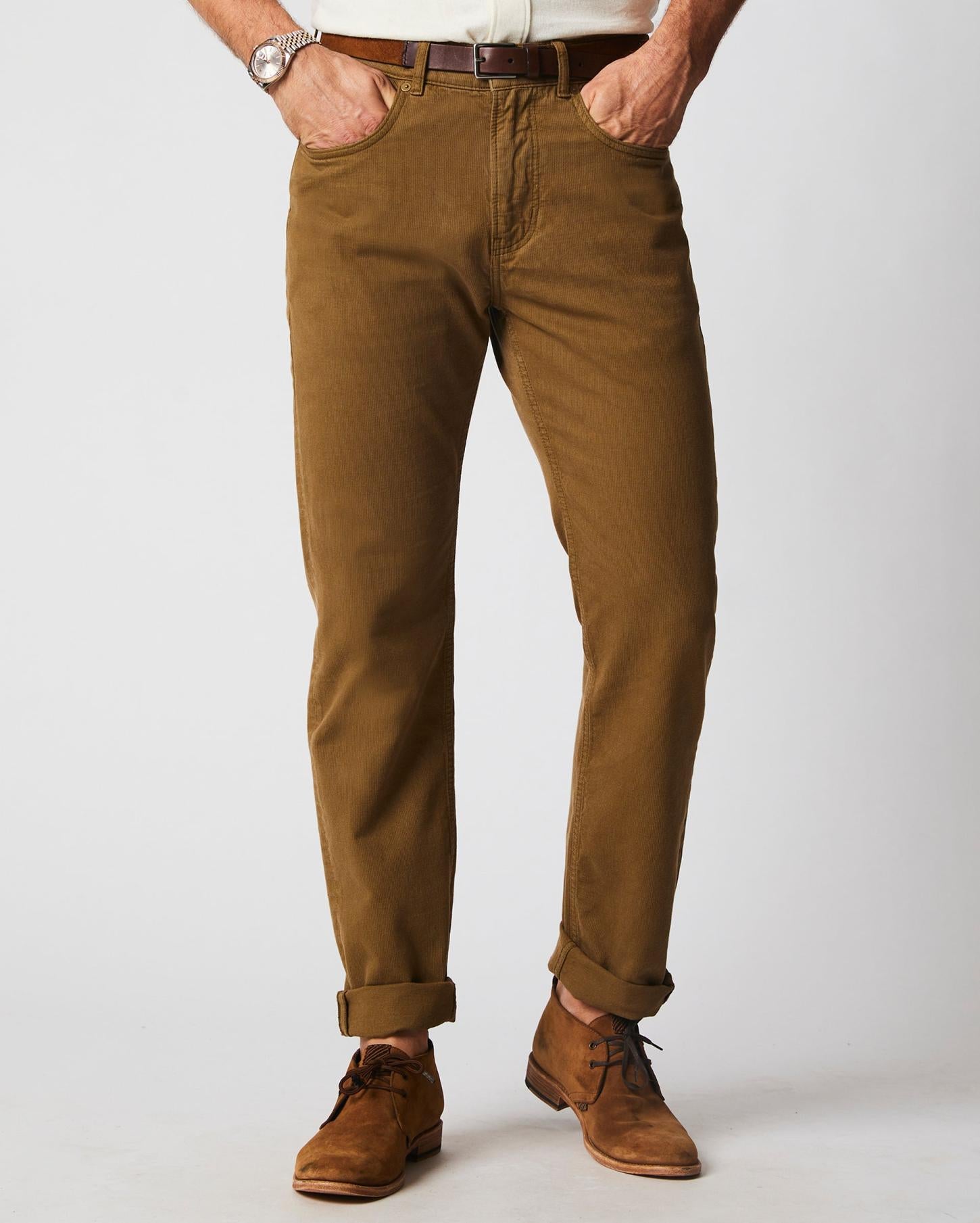 Men Bedford 5 Pocket Pant Rubber | Billy Reid Bottoms