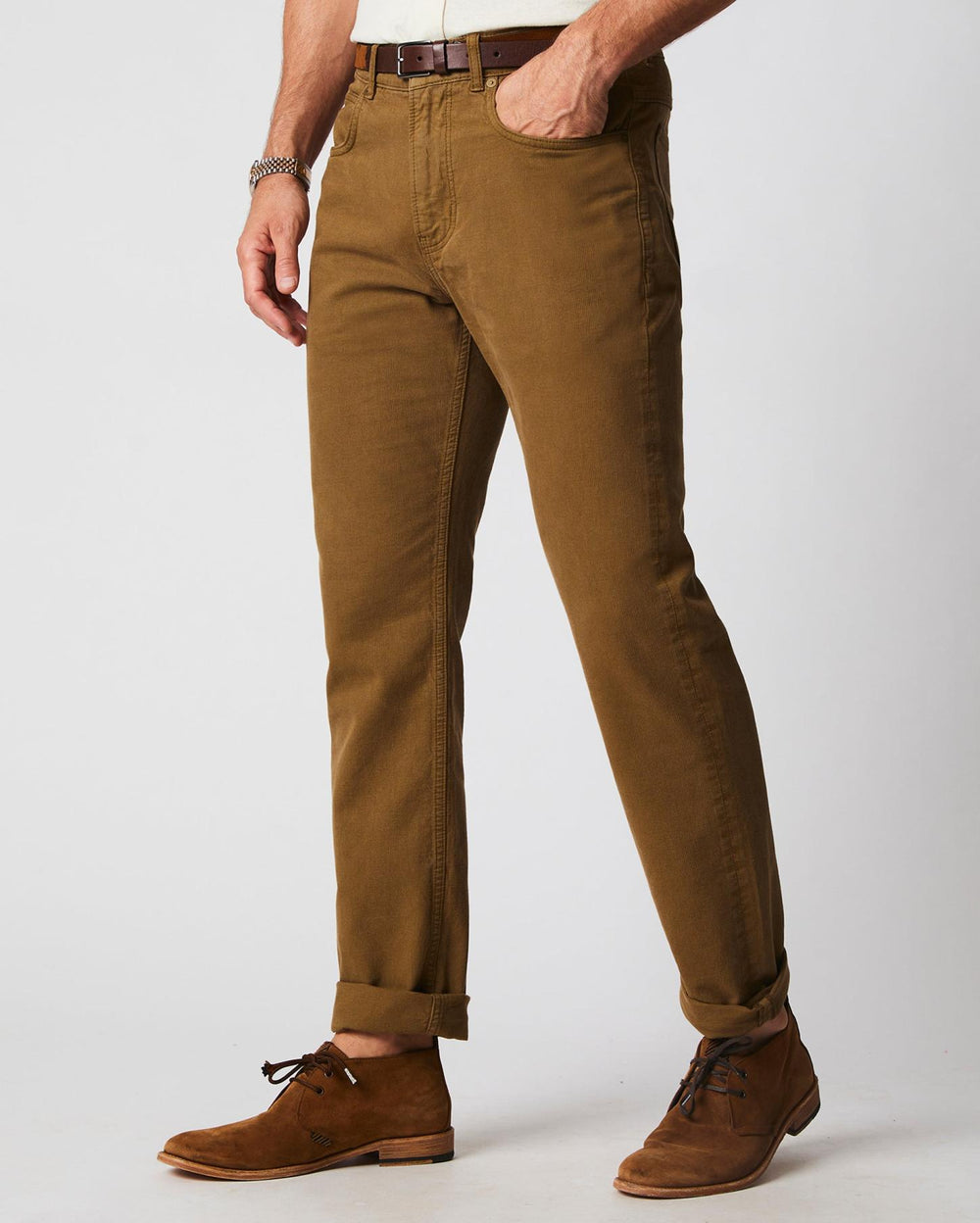 Men Bedford 5 Pocket Pant Rubber | Billy Reid Bottoms