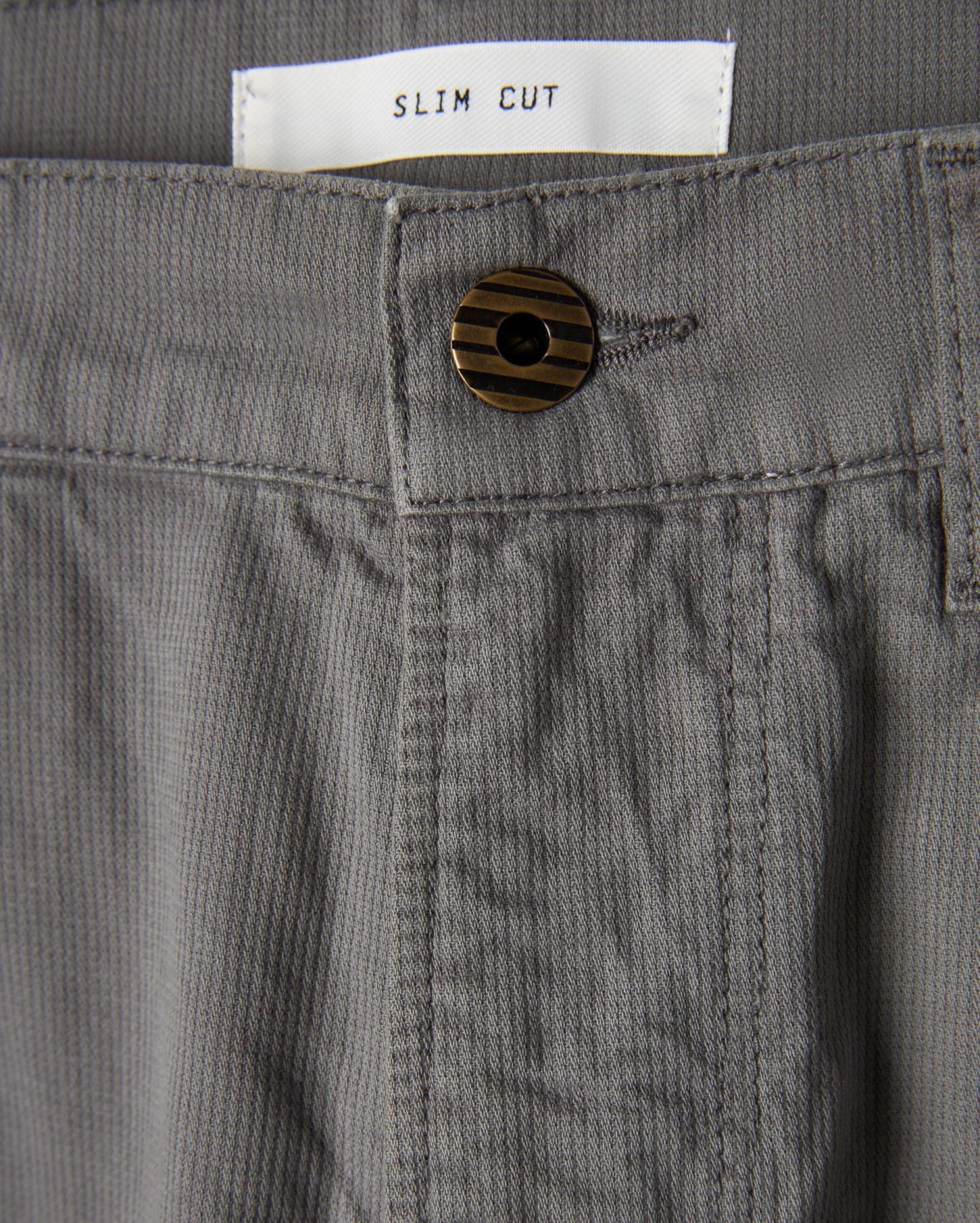Men Bedford 5 Pocket Pant Steel | Billy Reid Bottoms