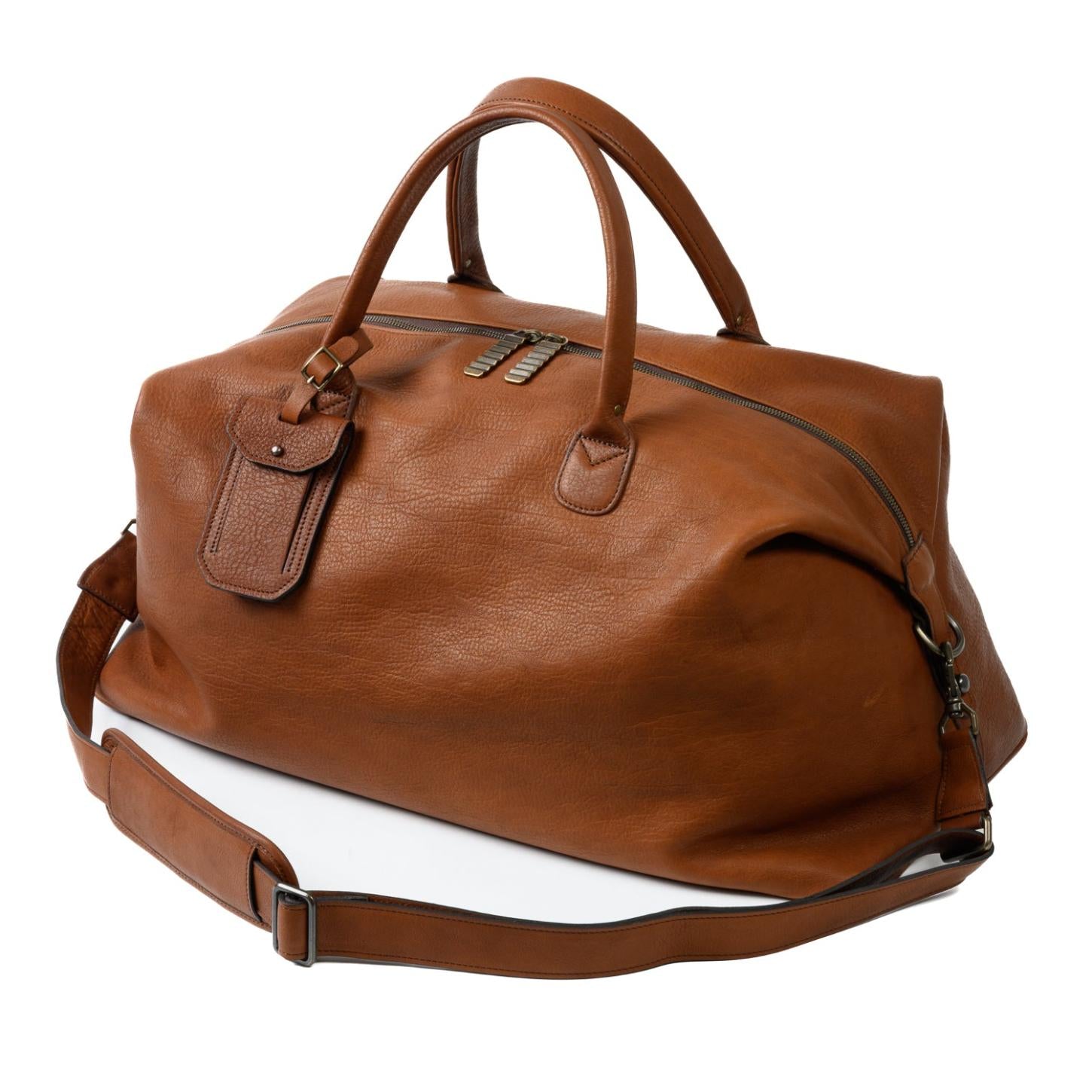 Men Benedict Weekend Bag Seven Hills Umber | Billy Reid Accessories