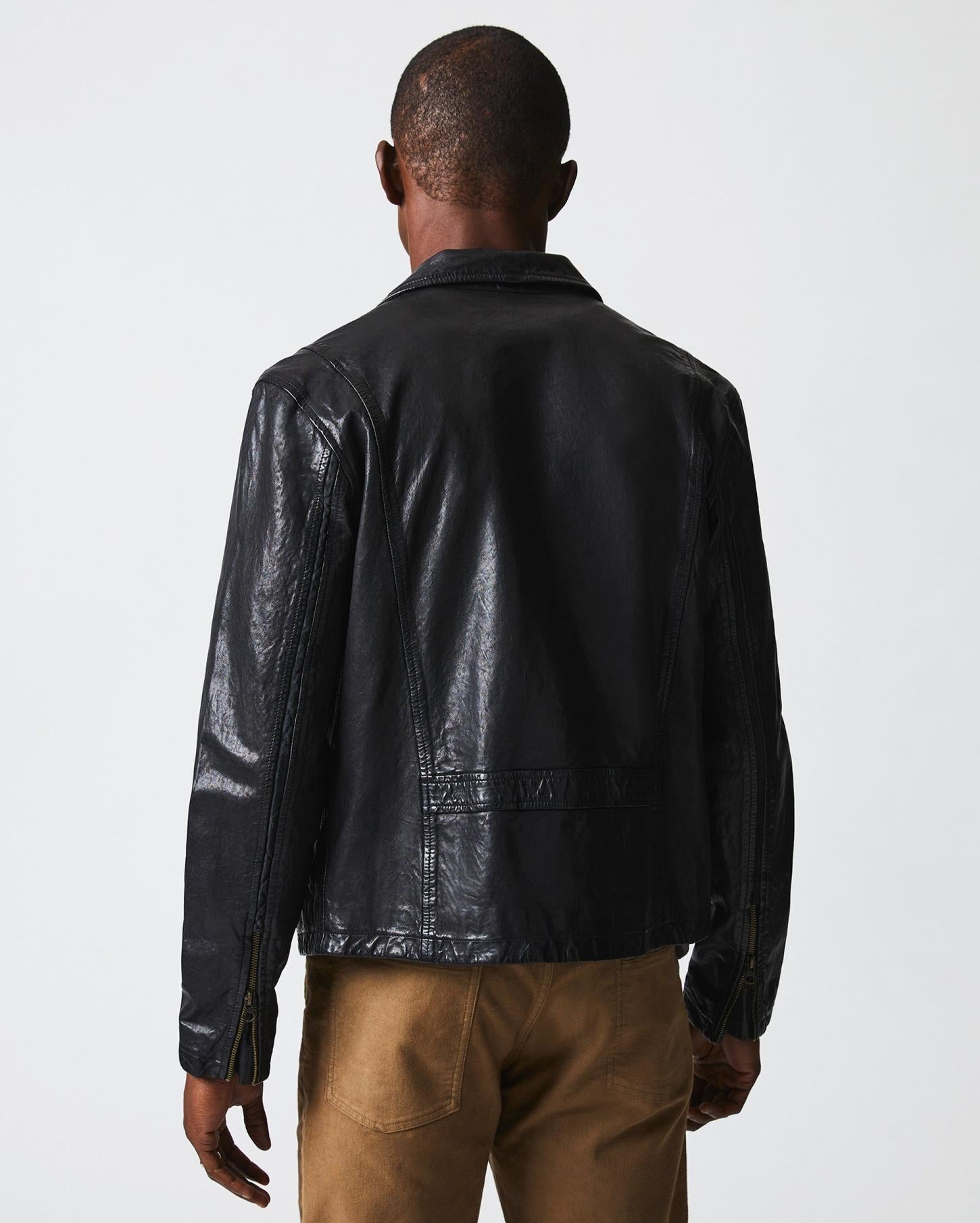 Men Blake Jacket Black | Billy Reid Jackets &amp; Outerwear