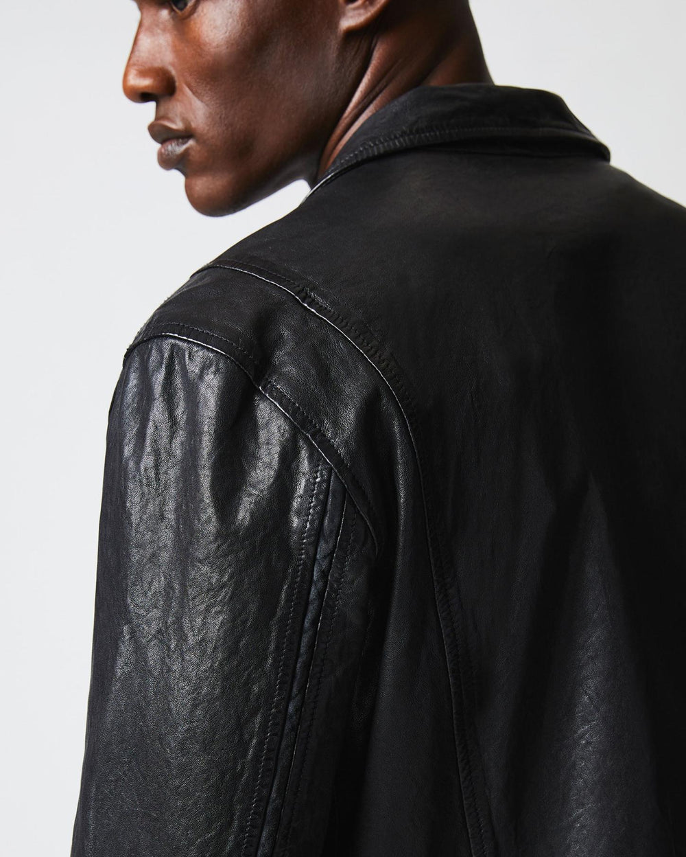 Men Blake Jacket Black | Billy Reid Jackets &amp; Outerwear