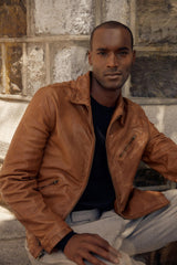 Men Blake Jacket Saddle | Billy Reid Jackets &amp; Outerwear