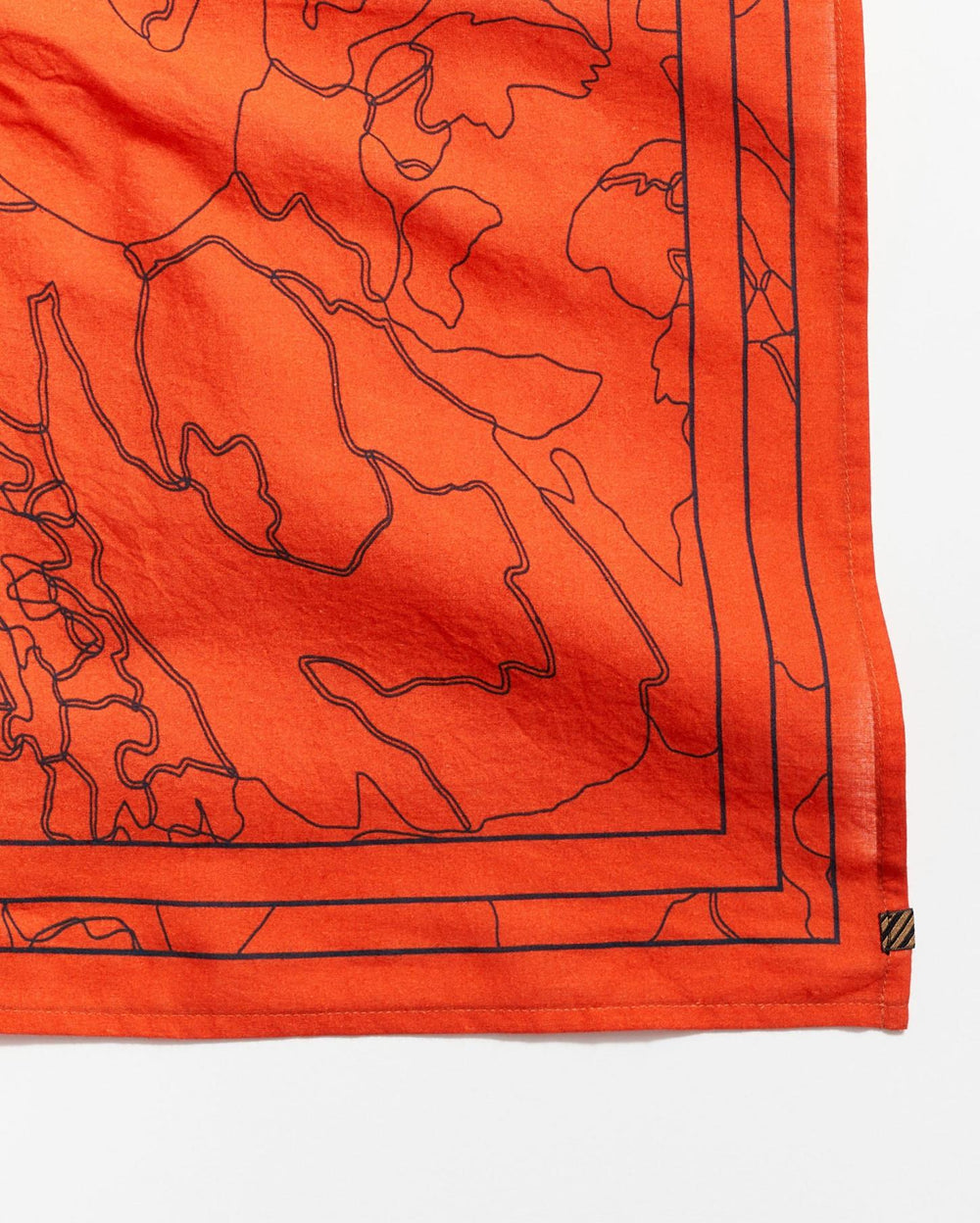 Men Bloom Bandana Ketchup | Billy Reid Accessories