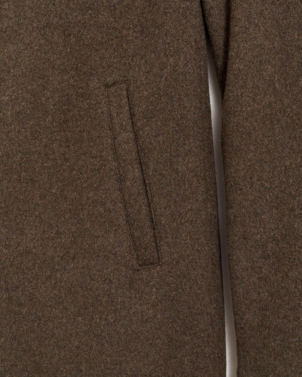 Men Boiled Wool Jordan Coat Olive | Billy Reid Jackets &amp; Outerwear