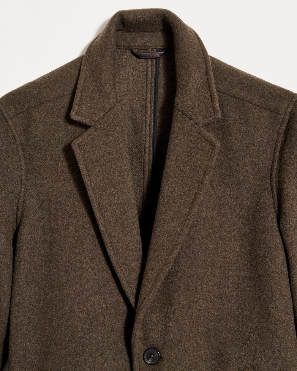 Men Boiled Wool Jordan Coat Olive | Billy Reid Jackets &amp; Outerwear